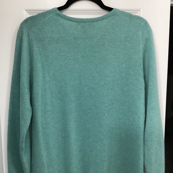 Charter Club Women's 100% Cashmere Crewneck Sweater, size L - Picture 5 of 6
